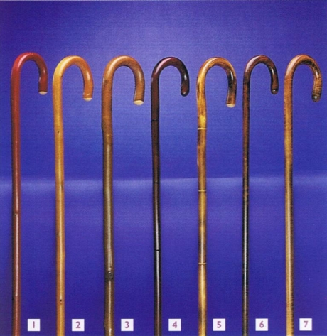 Timber Chestnut Crook Handle Walking stick Gents (Image Not shown) Product Code acol-G120