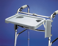 Care-quip walking frame tray for 840 Series Frames.  Product Code #acol-H8280