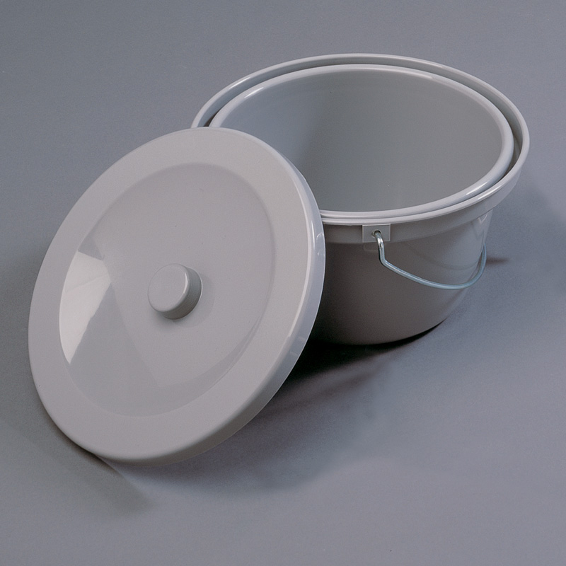 Bucket and Lid for Etac Kaskad Freestanding Toilet Seat Product Code