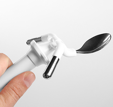 Stabilizing soup spoon for independent eating ELI SPOON Soup Product Code ELI-ELISPOONXL