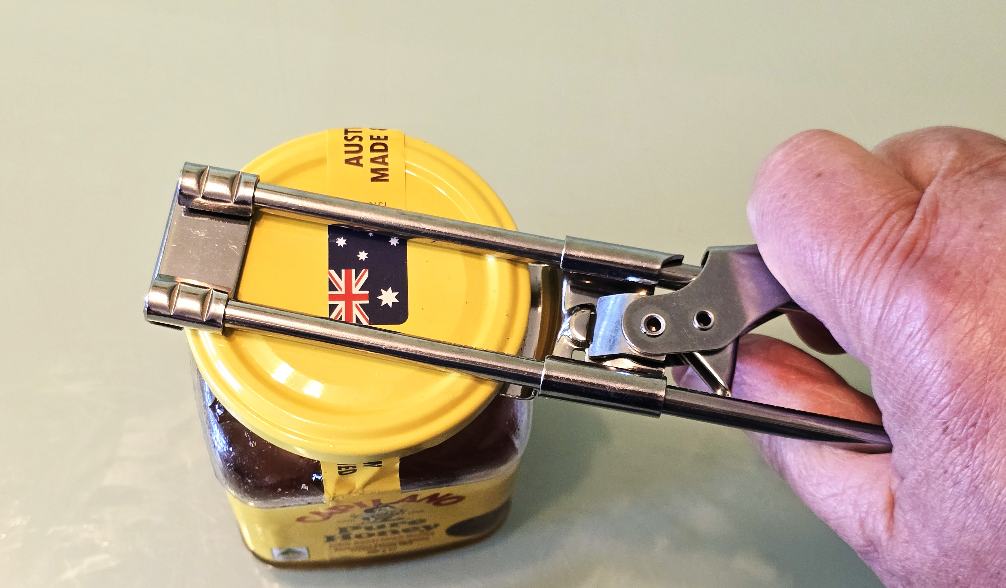 Adjustable Multifunctional Stainless Master Jar & Bottle Opener Product Code AM-Grip Master