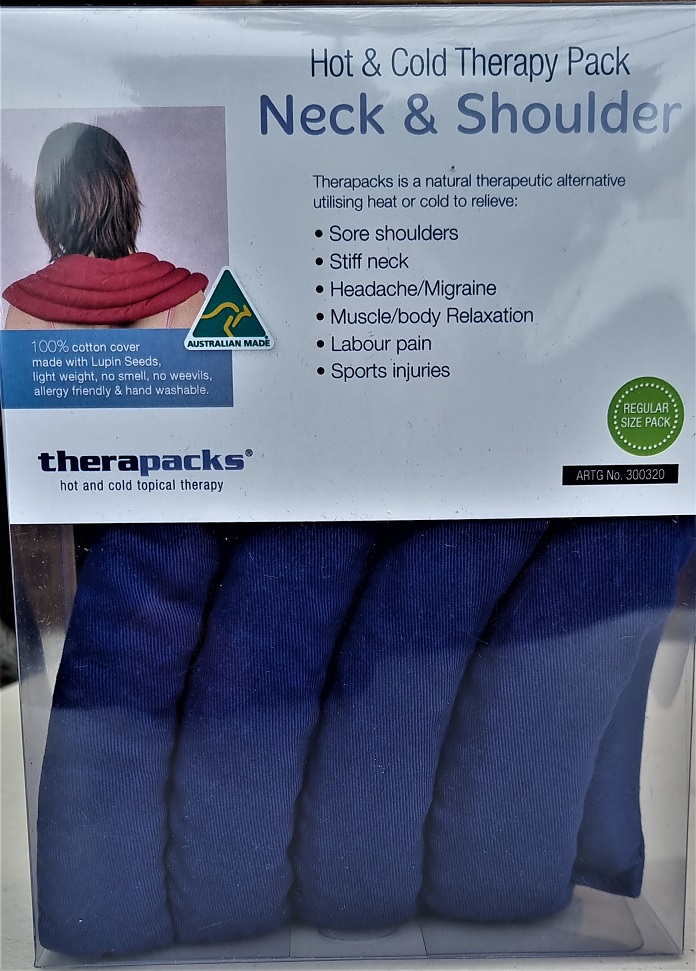 TheraPack Hot or Cold Pain Relief Neck Wrap MEDIUM Product Code: TRP-T112