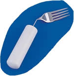 Queens Cutlery Left Angled Fork.  Product Code AA5511LA
