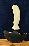 Kings Cutlery Modular Large Rocker Knife with Contour handle. Product Code 5533-contour