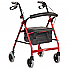 Seat walker Smooth Glide Wheeled Standard Red Product Code BL1089