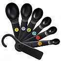 Black measuring spoons OXO Good Grips. Product Code Black-M7