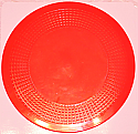Dycem Matting - 190mm diameter- RED. Product Code aa6812F 
