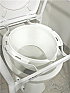 Splash Guard for Over Toilet Aid Product Code NOV-8560-B01