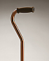 Swan Neck Adjustable Walking stick Bronze  Product Code 560BR